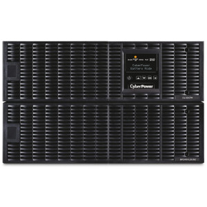 CyberPower OL10KRTHD 6U Rack or Tower UPS, RM Card, UL Rated, LCD panel, 3 NEMA L6-30R & 1 Hardwire Terminal Block, generator compatibility